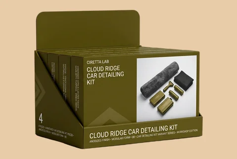 8 display ready kit boxes