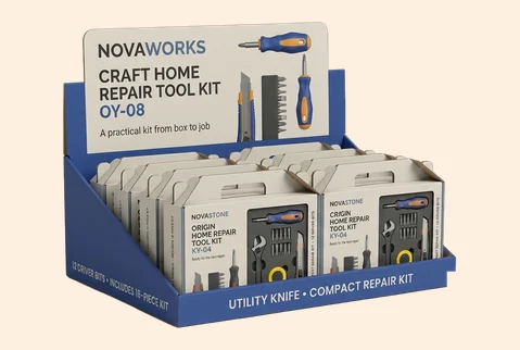 8 display ready tool kit box