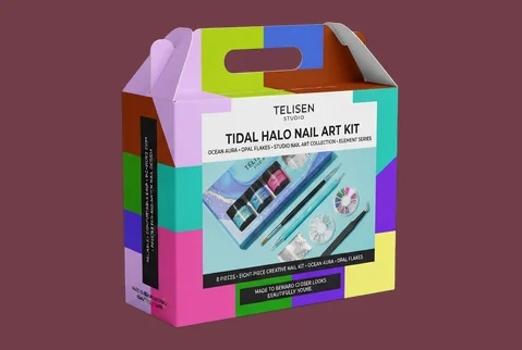 8 handled gift kit boxes