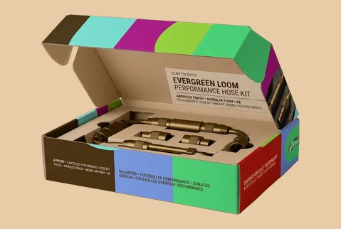 8 insert led component box