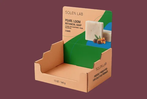 8 kraft display boxes