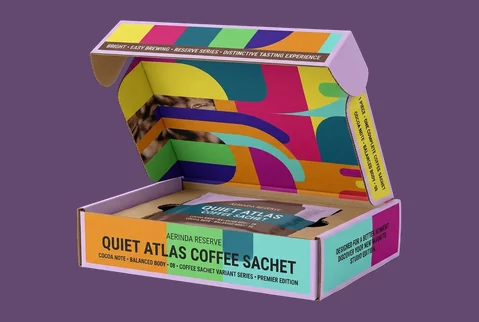 8 mailer style sachet boxes
