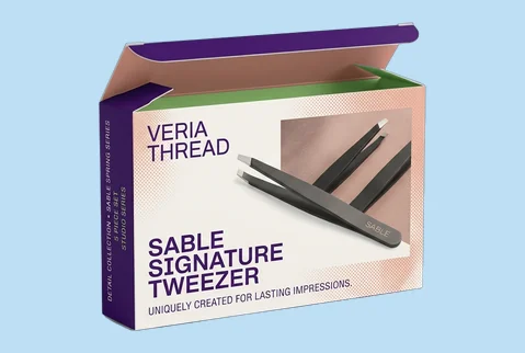 8 multi tweezer set boxes