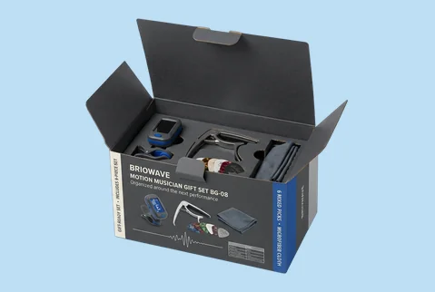 8 music kit box with inserts