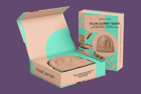 8 rigid beanie gift boxes
