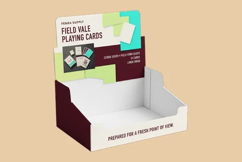 8 rigid display boxes