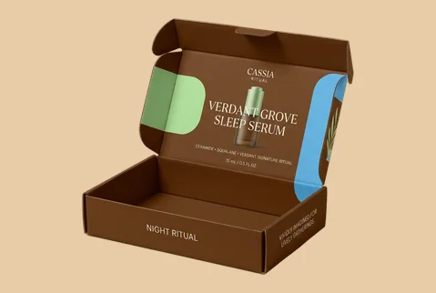 8 serum presentation mailer