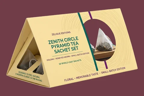8 triangle boxes with inserts