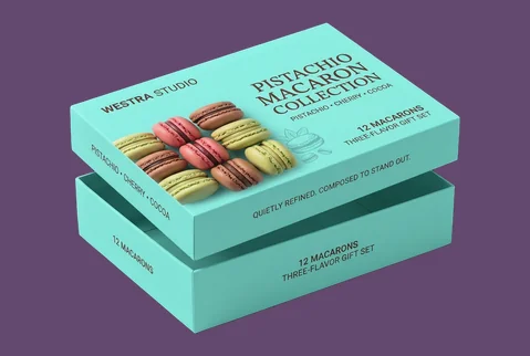 8 two piece bakery boxes