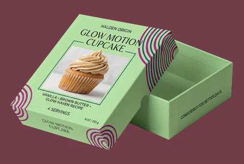 8 two piece cupcake gift boxes