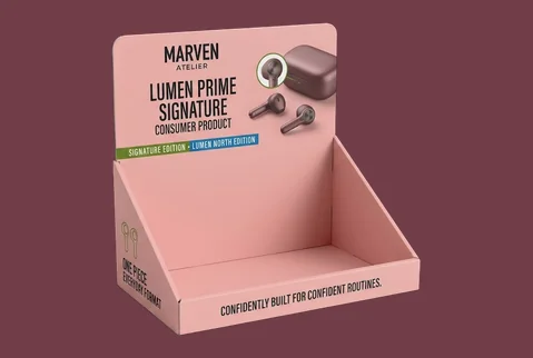 9 counter display product boxes