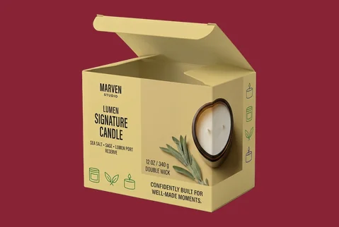 9 sleeve candle boxes