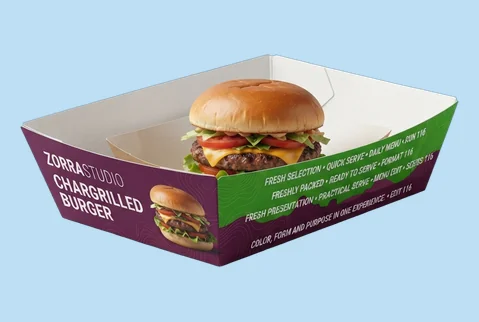 Burger Paper Trays 1786967749