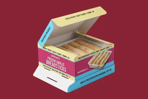 Frozen Breadstick Boxes