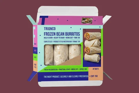 Frozen Burrito Boxes