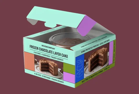 Frozen Cake Boxes