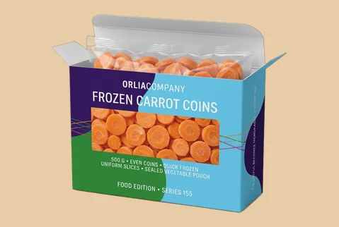 Frozen Carrot Boxes