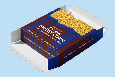 Frozen Corn Boxes