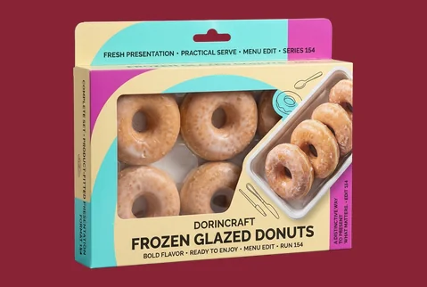 Frozen Donut Boxes