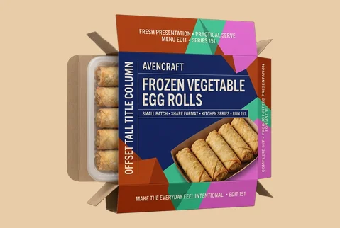 Frozen Egg Roll Boxes