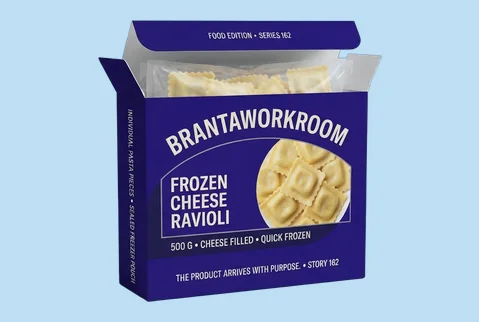 Frozen Pasta Boxes