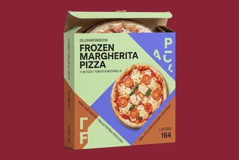 Frozen Pizza Boxes