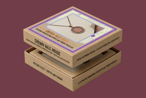 Kraft Jewelry Boxes