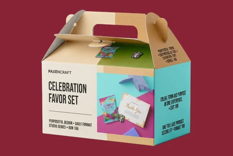 Party Favor Gable Boxes