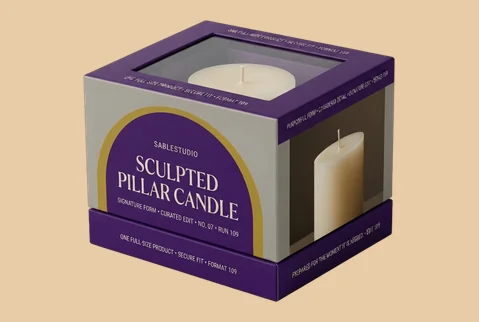 Pillar Candle Boxes