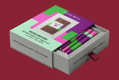 Rigid Boxes with Ribbon Pull
