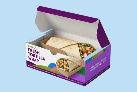 Tortilla Wrap Boxes