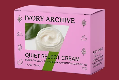 cream boxes