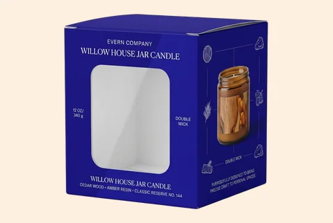 jar candle boxes