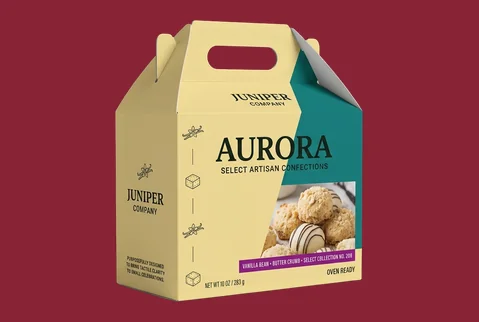 kraft boxes with handle