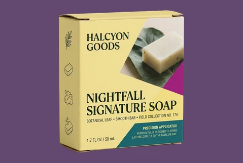 kraft soap boxes