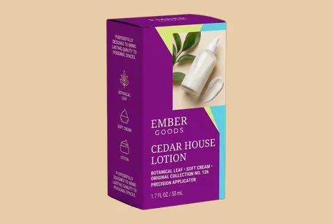 lotion boxes