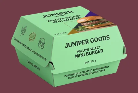 mini burger boxes