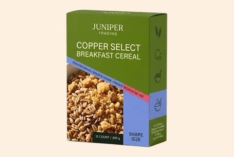 mini cereal boxes