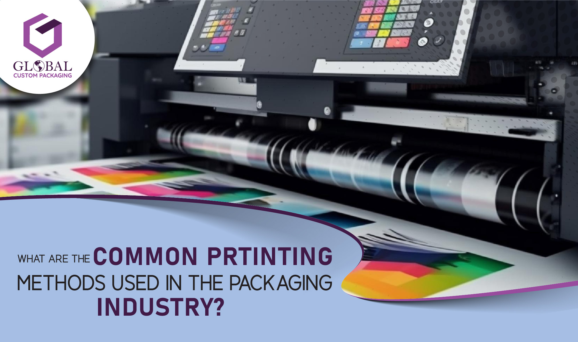 what are the common printing methods used in the packaging industry