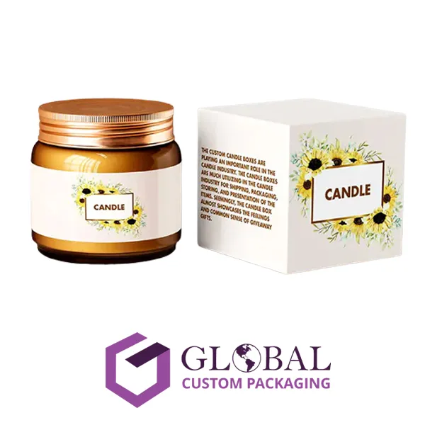 Custom Black Candle Boxes