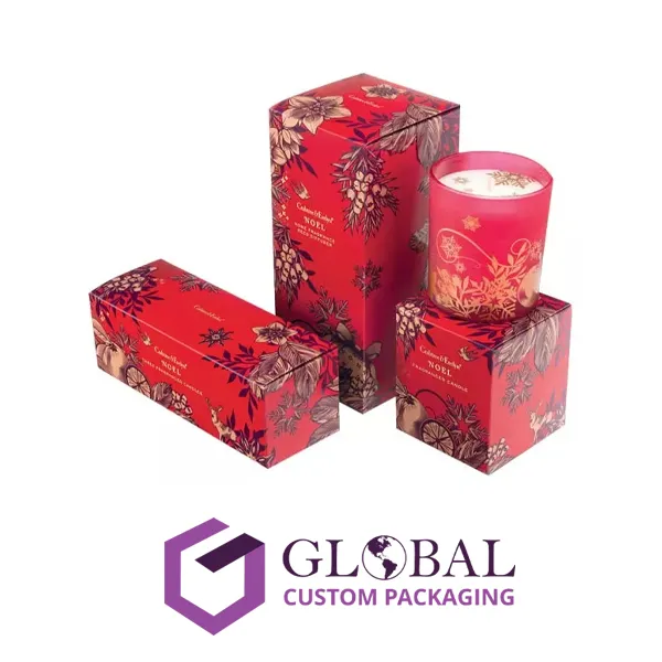 Order Bulk Custom Candle Packaging Boxes
