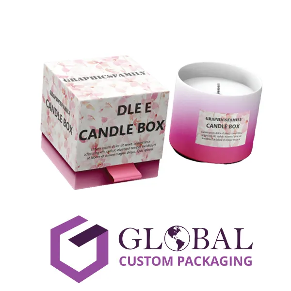 Buy Custom Printed Candle Packaging Boxes