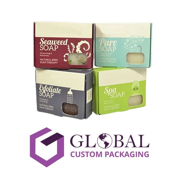 Buy Wholesale Custom Printed Soap Boxes New Packaging Design