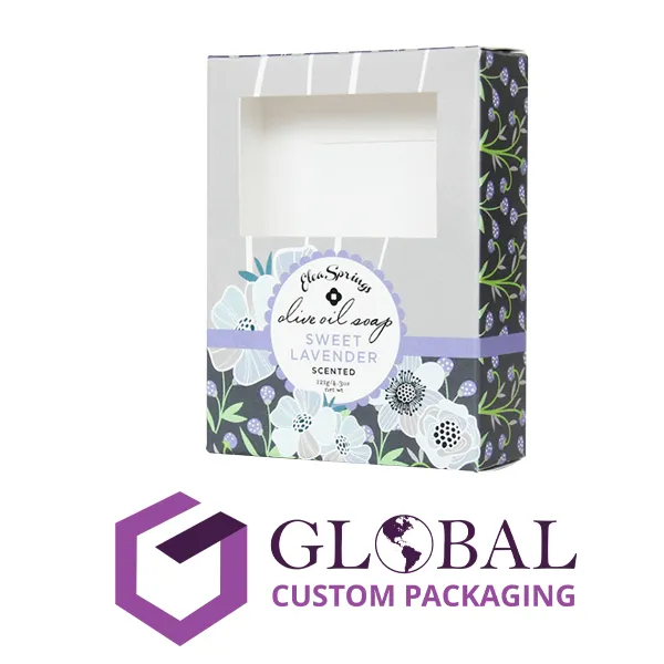 Buy Wholesale Custom Printed Soap Die Cut Packaging Boxes