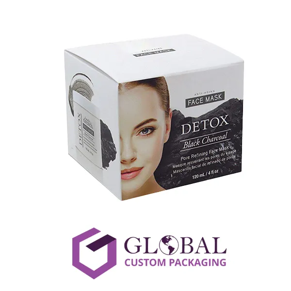 Custom Printed Anti Aging Mask Packaging Boxes
