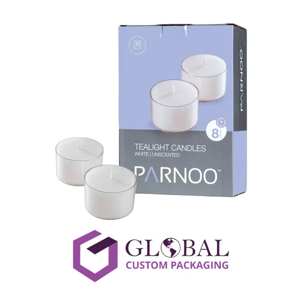 Order Custom Candle Packaging In Wholesale