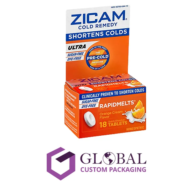 Custom Printed Cold Medicine Boxes