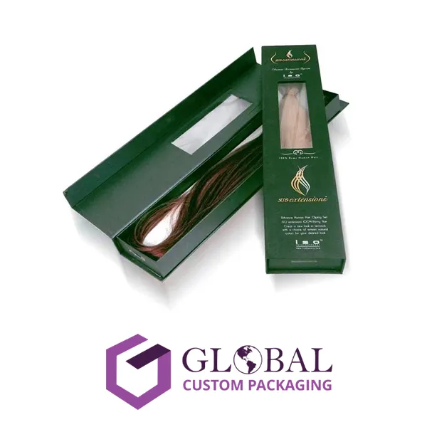 Buy Custom Printing Hair Extension Boxes