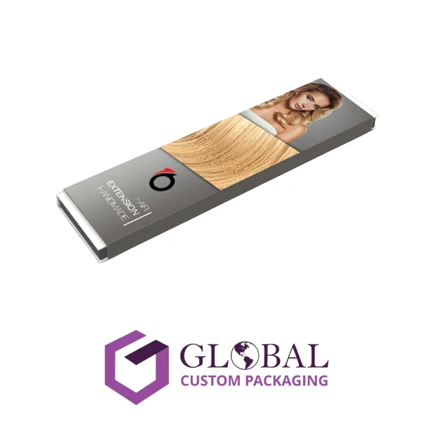 Order Custom Hair Extension Logo Packaging Wholesale