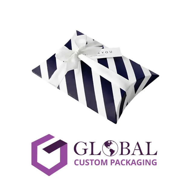 Buy Custom Large Pillow Packaging Boxes